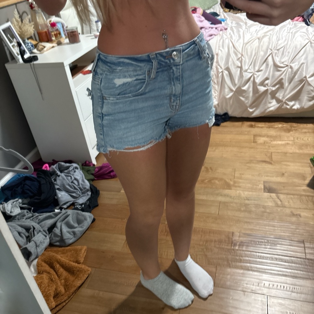 American Girl Light Blue Jean Shorts